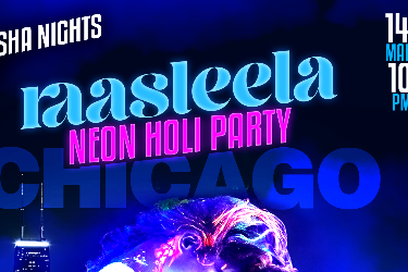 CHICAGO RAASLEELA | BOLLYWOOD HOLI IN THE DARK | MARCH 14  in Chicago, IL