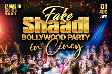 CINCINNATI FAKE SHAADI BOLLYWOOD PARTY AT OTR STILLHOUSE in Cincinnati, OH