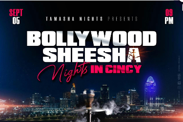 CINCY BOLLYWOOD SHEESHA NIGHT FT. DJ BROWNY AT BOHEMIAN HOOKAH CAFE