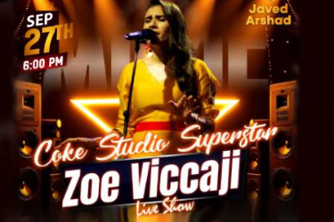Coke Studio Superstar - Zoe Viccaji Live Show in Streamwood, IL