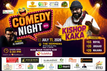 Comedy Night with Kishor Kaka - Chicago 2026 in Elgin, IL