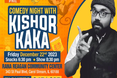 Comedy Night with KISHOR KAKA in Carol Stream, IL
