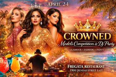 CROWNED: Fashion Night & DJ Party in Mississauga, ON