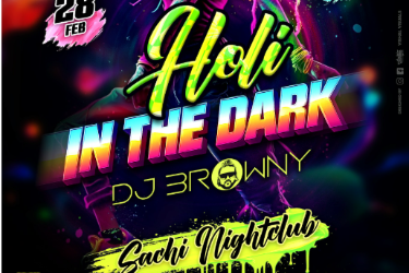 D.C.'S HOLI IN THE DARK AT SACHI NIGHTCLUB in Washington, DC