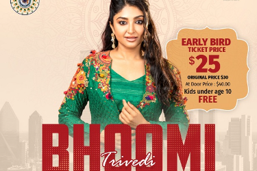 Bhoomi Trivedi Garba Festival 2025 in Dallas in Frisco, TX