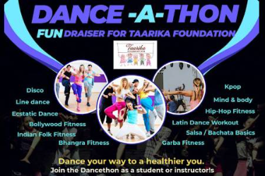 DANCE-A-THON, Fundraiser for Taarika Foundation in Milpitas, CA