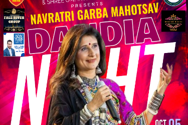 NAVRATRI GARBA MAHOTSAV & DANDIA NIGHT WITH FORAM SHAH in Foxboro, MA