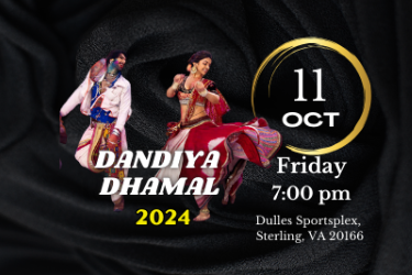 Dandiya Dhamal 11 Oct 2024 -Navratri-Garba Special in Sterling, VA