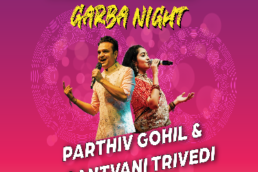 Dandiya Dhoom with Parthiv Gohil and Santvan Trivedi in Norwalk, CA