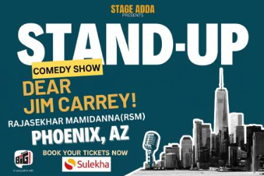 Dear Jim Carrey -by Rajasekhar Mamidanna Live In Phoenix in , AZ