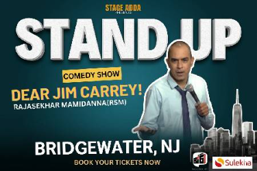 Dear Jim Carrey - By Rajasekhar Mamidanna Live In New Jersey in Bridgewater, NJ
