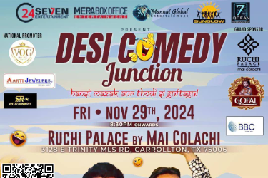 Desi Comedy Junction - Hansi, Mazak aur Thodi Si Guftagu in Carrollton, TX