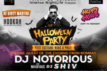 Intense Halloween Party with DJ Notorious from Mumbai in Washington, DC