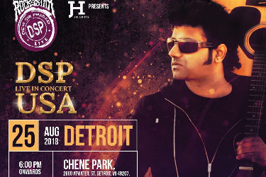 Rockstar DSP Live Concert 2018 in Detroit with Hema Chandra, Sravana Bhargavi, Ranina Reddy  in Detroit, MI