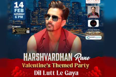 DIl Lutt LE Gaya - VALENTINE THEMED PARTY with HARSHVARDHAN RANE in Downers Grove, IL