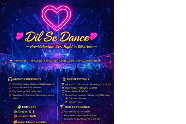 Dil Se Dance, Bloomington, IL