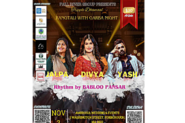 BIGGEST GARBA NIGHT WITH DIVYA CHAUDHARY & JALPA PATEL WITH SPECIAL GUEST APPEARANCE YASH SONI in Foxborough, MA
