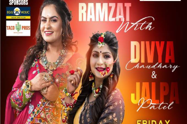 RAMZAT with Divya chaudhary & Jalpa Patel in Schaumburg, IL
