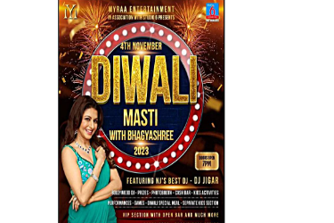 Diwali Masti 2023 with Bhagyashree in Edison, NJ