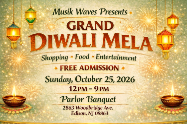Grand Diwali Mela in Edison in Edison, NJ