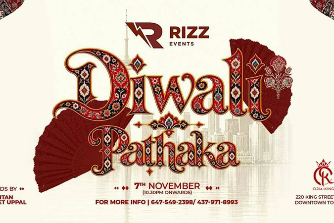 Diwali Pathaka – Toronto Bollywood Diwali Party, Toronto, ON
