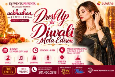 Dressup for Diwali Mela Edison