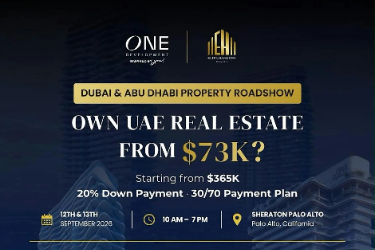 Dubai and Abu Dhabi Property RoadShow 12th and 13th September 