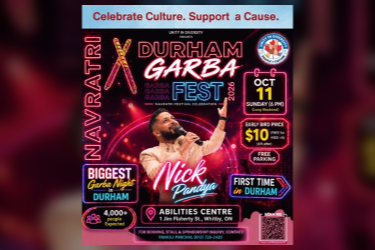 DURHAM Garba Fest 2026 (INDOOR - Whitby), Whitby, ON