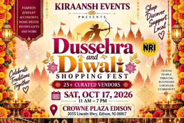 Dussehra and Diwali Shopping Fest 2026, Edison, NJ