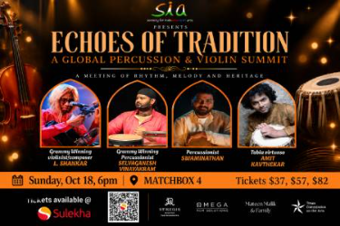 Echoes of Tradition A Global percussion & Violin Summit 