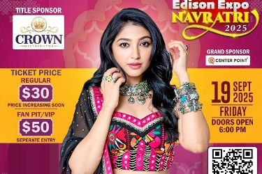 Navratri With Bhoomi Trivedi EDISON EXPO NEW JERSEY in Edison, NJ