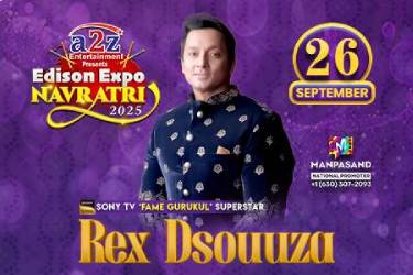 Navratri With Rex Dsouuza  EDISON EXPO NEW JERSEY in Edison, NJ