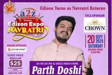Navratri With Parth Doshi EDISON EXPO NEW JERSEY in Edison, NJ