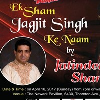 Ek Shaam Jagjit Singh Ke Naam in Newark, CA