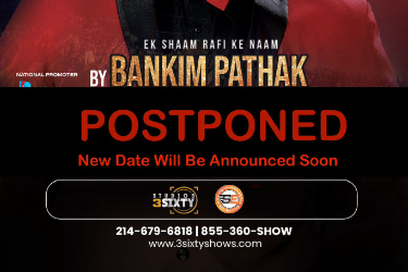 POSTPONED - Ek Shaam Raafi Ke Naam By Bankim Pathak With Daksha Gohil in Plano, TX