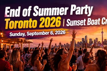 End of Summer Party Toronto 2026 | Sunset Boat Cruise in , ON