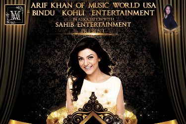 Evening with Sushmita Sen in Edison, NJ