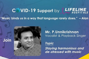 Facebook Live With P. Unnikrishnan in , 
