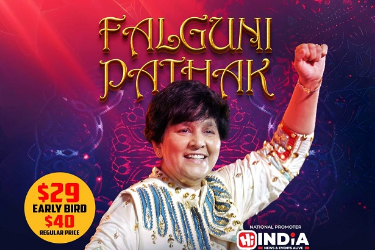 Falguni Pathak - Dandiya Dhoom 2025 in Frisco, TX