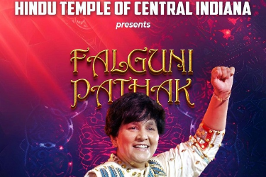 Falguni Pathak - Dandiya Dhoom 2025 - Save The Date, Westfield, IN