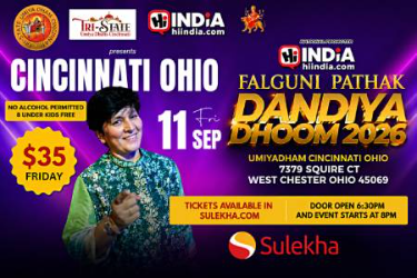 Falguni Pathak Dandiya Dhoom 2026 in Ohio, West Chester, OH