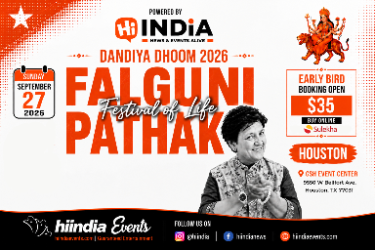 Falguni Pathak Live in Houston – Dandiya Dhoom 2026 in , TX