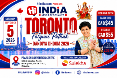 Falguni Pathak Live in Toronto – Dandiya Dhoom 2026 in Brampton, ON