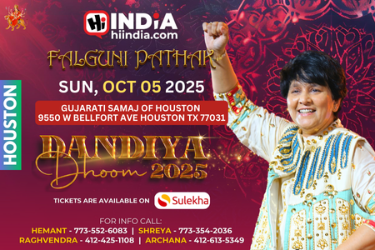 Falguni Pathak Navratri Garba 2025 in Houston, TX