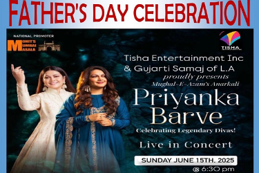 Father's Day Celebration with Priyanka Barve in Placentia, CA