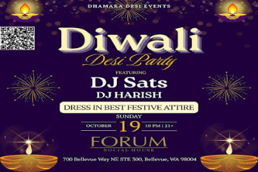 Festival Of Lights - Diwali Desi Party with DJ Sats & DJ Harish in Forum Social House