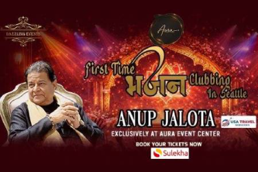 First Time Bhajan Clubbing In Seattle With ANUP JALOTA in Renton, WA