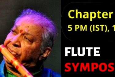 Flute Symposium By Pt. Hariprasad Chaurasia, Pt.Ronu Majumdar, Shashank Subramaniyam in , 