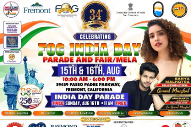 FOG INDIA DAY - Sat, Aug 15, 2026 10:00 AM in Fremont, CA