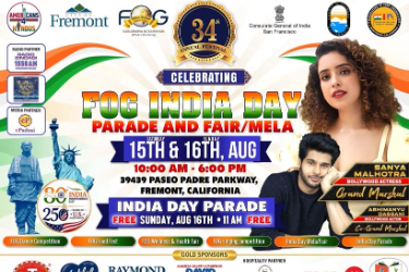 FOG INDIA DAY - Sun, Aug 16, 2026 10:00 AM in Fremont, CA